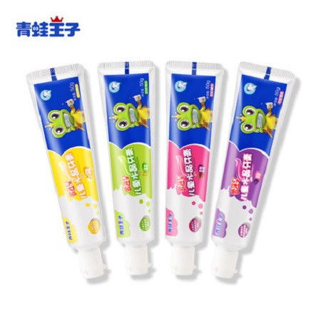 守护童趣笑容，青蛙王子儿童水晶牙膏组合装全新上市